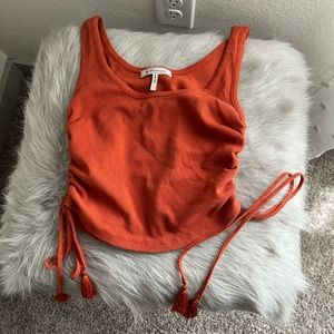 BCBG ORANGE TANK